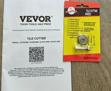 VEVOR 40" (1000mm) Manual Tile Cutter with Laser Guide | Brand New | Spare Cutting Wheel Included