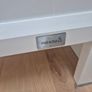 Cot Bed with Mattress (Grey or White) Image 5