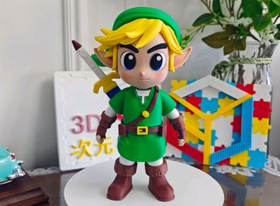 Link  The Legend of Zelda | 23 cm 3D Printed Figure