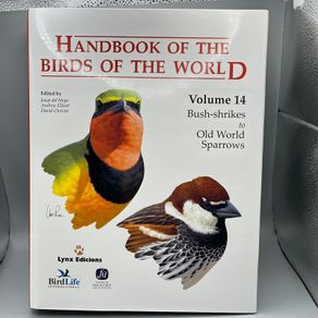 Handbook of the Birds of the World Vol 14 del Hoyo HC Lynx Edicions Ornithology