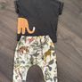 Next baby 2 piece set Tiger jungle design 6-9 months Image 3