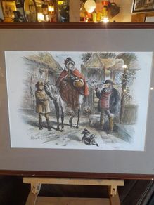 Set of 8 Vintage Horse Prints