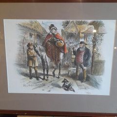 Set of 8 Vintage Horse Prints