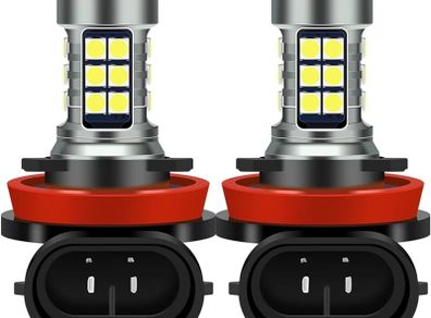 2x H8 H10 9145 H11 Led HB4 9006 HB3 9005 Fog Lights Bulb 3030SMD 6000K Car Driving Running Lamp H16 PSX24W PSX26W P13W LED Light