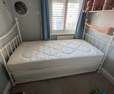 Laura Ashley steel bed frame
