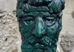 River Liffey God wall plaque