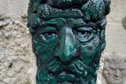 River Liffey God wall plaque