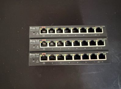 DrayTek VigorSwitch G1080  8 Port Gigabit Smart Switch