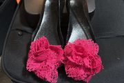 Guess jelly balerina shoes with bag size 35/2,5