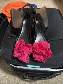 Guess jelly balerina shoes with bag size 35/2,5