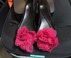 Guess jelly balerina shoes with bag size 35/2,5