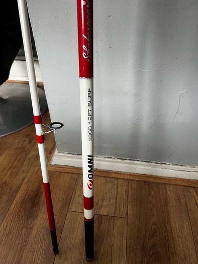 fishing rod and reel