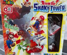 Super Mario Blow Up! Shaky Tower - Brand New In Box