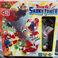Super Mario Blow Up! Shaky Tower - Brand New In Box