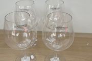 4 Large Shatterproof Cocktail / Gin Glasses