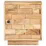 Bedside Cabinet 40x30x45 cm Solid Mango Wood Image 3