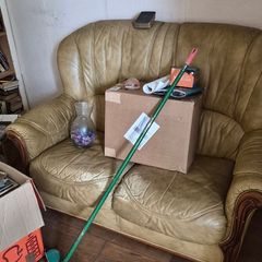 Free 2-Seater Leather Sofa