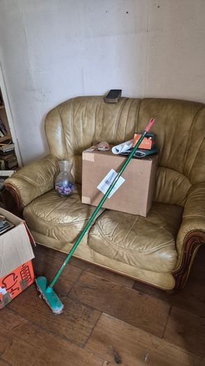 Free 2-Seater Leather Sofa