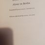 Hans Fallada/ Alone in Berlin/2009 Image 3