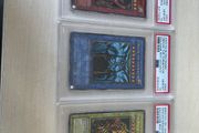 Yu-Gi-Oh Egyptian God Cards GBI PSA 10 Set Slifer Obelisk Ra