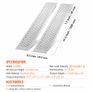 Portable Loading Ramps 2 Pcs Durable Aluminum Shed Ramp Set with Anti-Slip Holes, Compact Design and Easy Storage, 399.2 kg Weight Capacity, for ATV, Tractors, Lawn Mowers, Carts Image 7