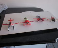 Disney Pixar Diecast Toy PlanesX4