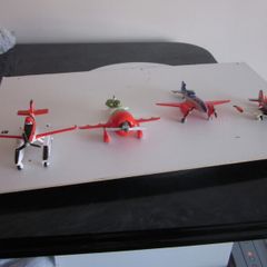Disney Pixar Diecast Toy PlanesX4