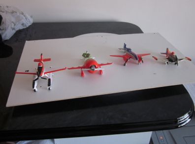 Disney Pixar Diecast Toy PlanesX4