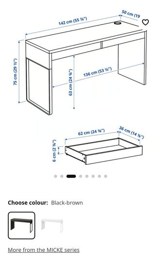 Table office Micke