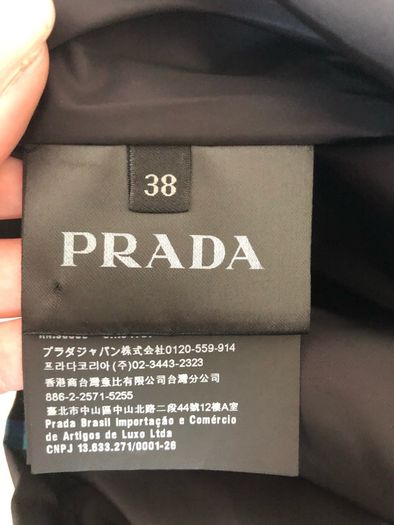 Prada radar print skirt