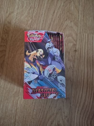 Pokemon Destined Rivals half booster box