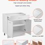 White Shaker Base Cabinet with Drawer Soft Close Doors and Adjustable Shelf Image 3