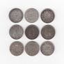 G.B. 9 x 6d, 92.5% Silver Coins  ( no. G26) Image 2