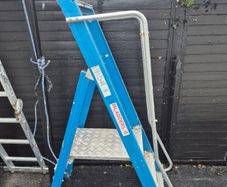 Podium Industrial foldup  construction podium ladder