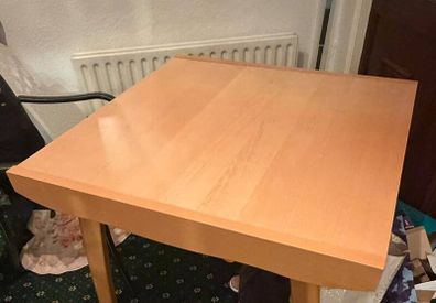 Solid, Heavy-Duty Extendable Wooden Dining Table - 80cm to 180cm