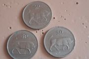 1970.71.78. irish 5p coins