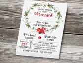 Winter Themed Invitations