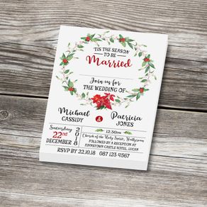 Winter Themed Invitations