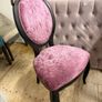 antique occasional French hand carved chair Image 3