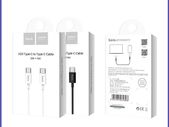 Hoco X23 | Type-C to Type-C |   Fast Charger PD 60W | Dual Type C Charging Data Sync Cable