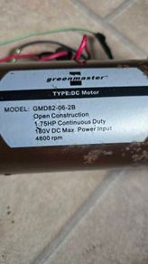 Treadmill motor