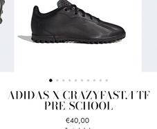 Adidas Football Boots . Size UK Junior 11