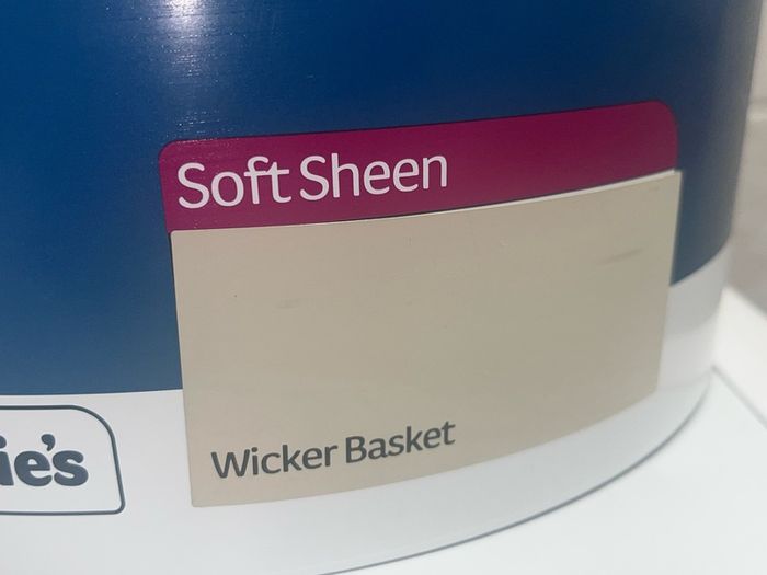 20 Litres of interior paint - Wicker Basket