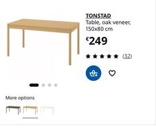 Brand new dining table