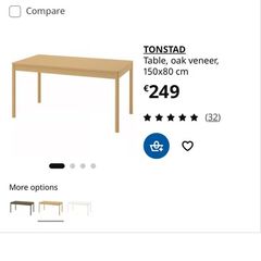 Brand new dining table