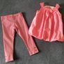 Dress, top, leggings, size 1,5- 2 years Image 4