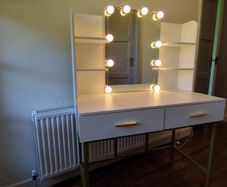 Dressing Table with LED Lights