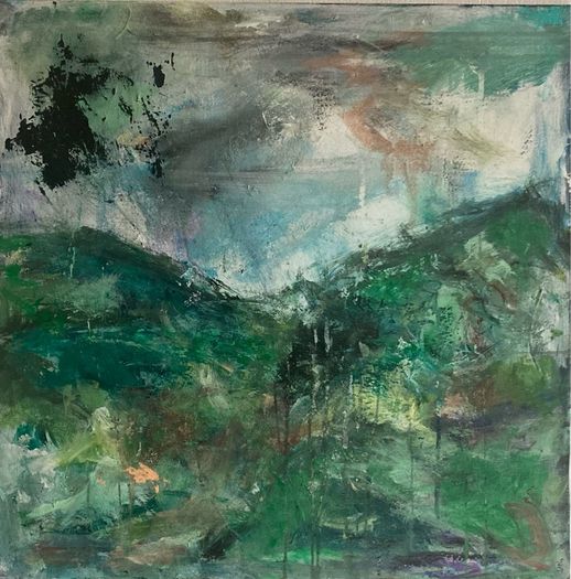 Large Original Painting Original Irish Landscape Framing Option The Wicklow Way Irish Valley Art Wicklow Dublin Kerry Original Irish Art