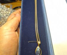 Ariki Paula Shell 22K Gold plated Necklace