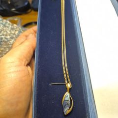 Ariki Paula Shell 22K Gold plated Necklace